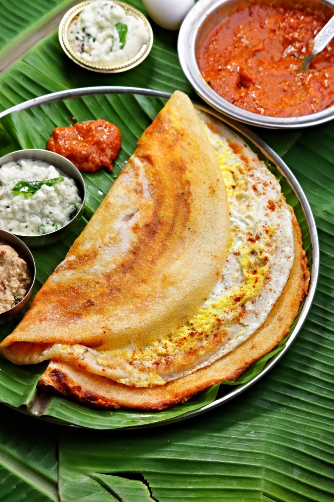 Double Egg Dosa