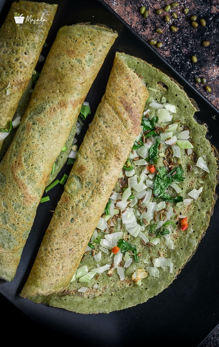 Pesarattu Onion Dosa
